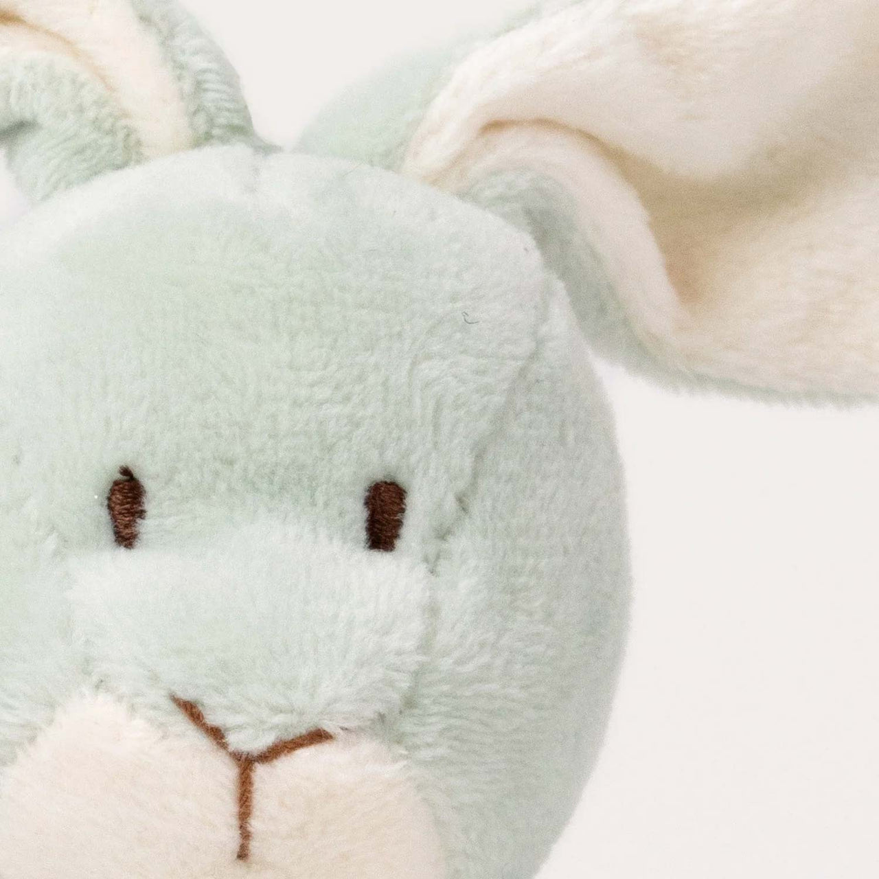 Teddykompaniet Diinglisar Skallra Kanin Lindblomsgrön 14cm