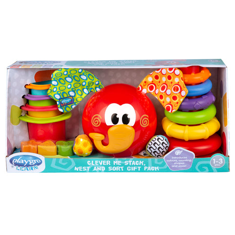 Playgro Presentset Clever Me (Stapla, Sortera & Bygga)