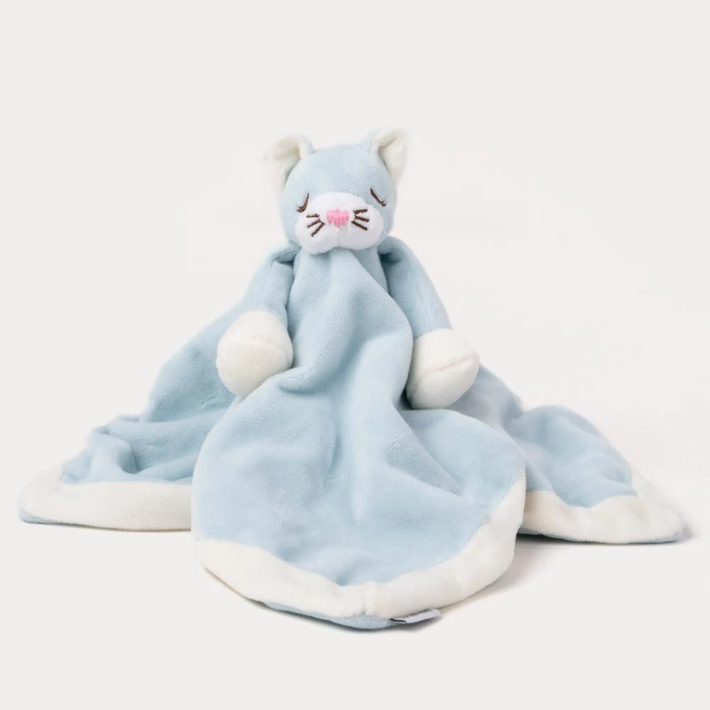 Teddykompaniet Diinglisar Snuttefilt Katt Babyblå