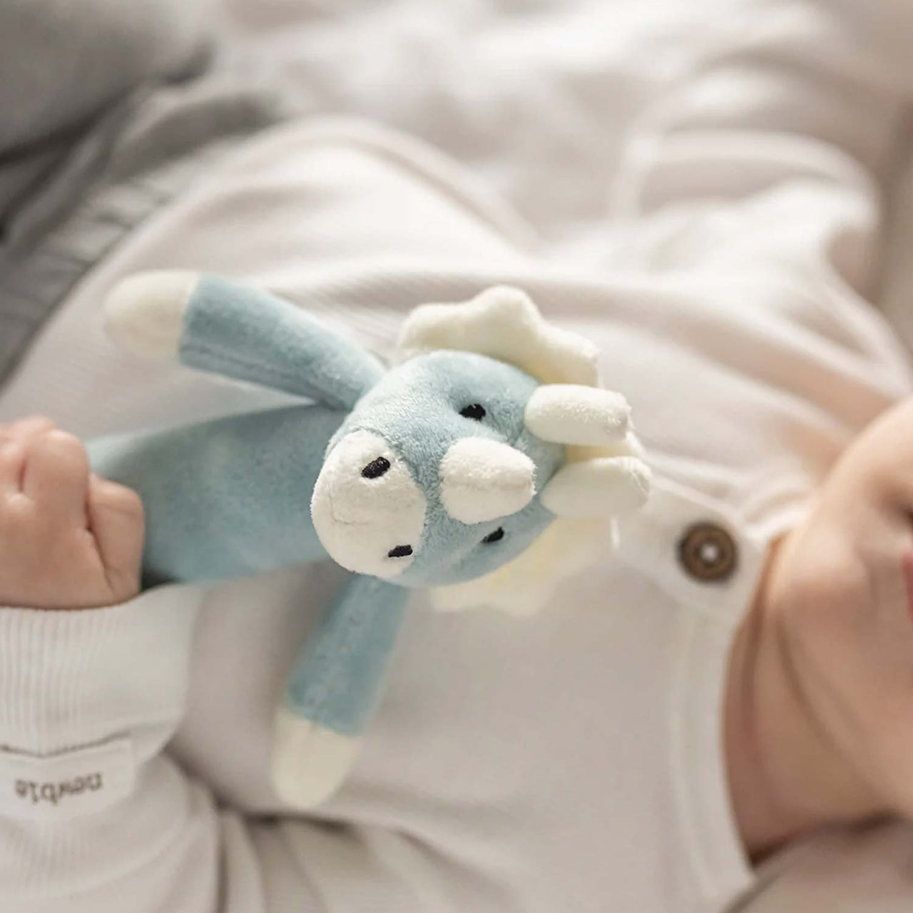 Teddykompaniet Diinglisar Skallra Dino Teal