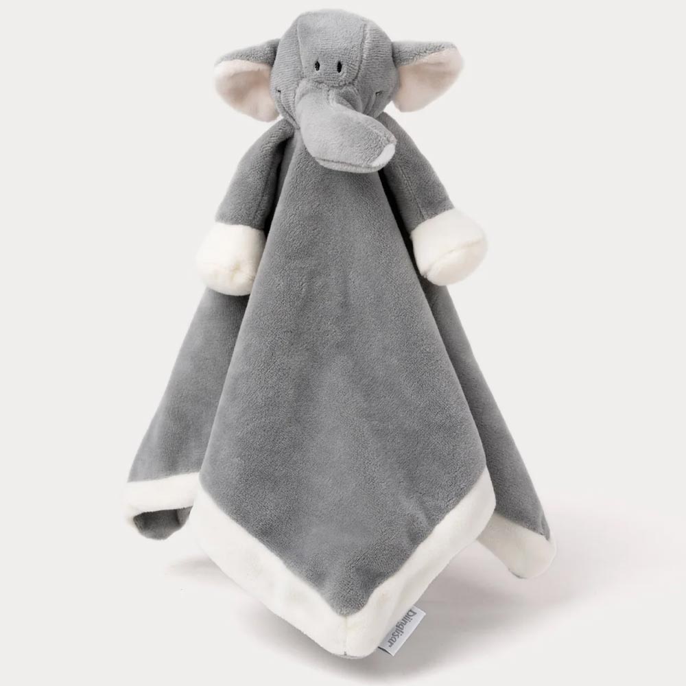 Teddykompaniet Diinglisar Snuttefilt Elefant Grå