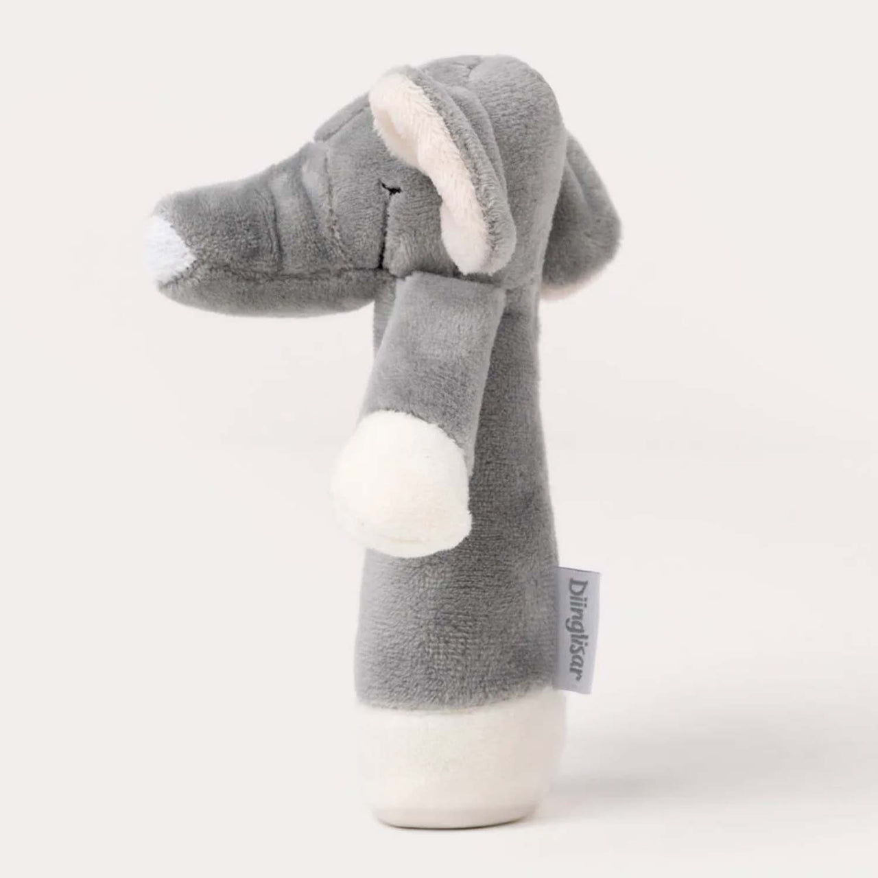 Teddykompaniet Diinglisar Skallra Elefant Grå