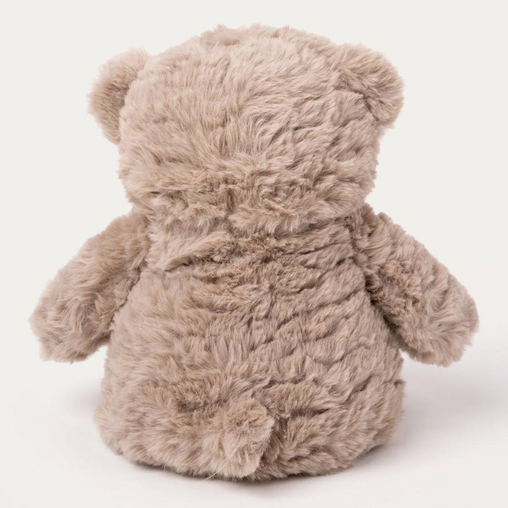 Teddykompaniet Teddy Heaters Teddybjörn med vågig päls Latte