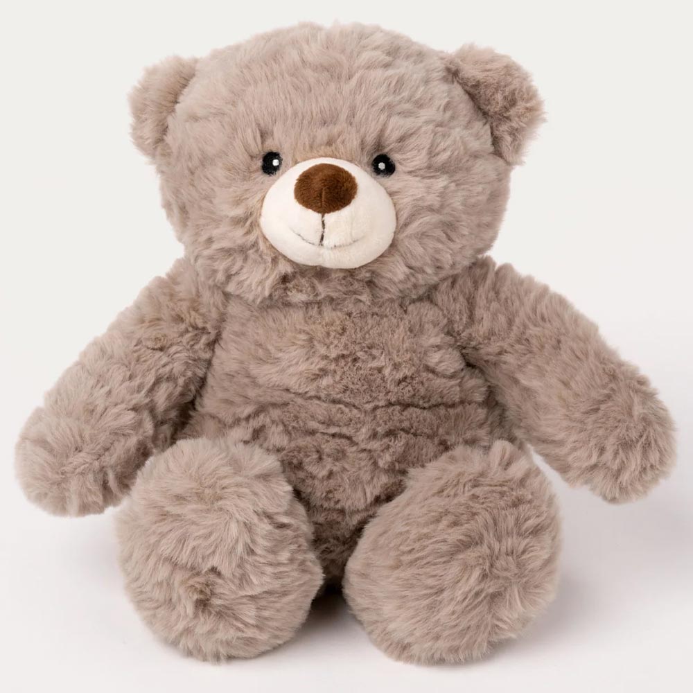 Teddykompaniet Teddy Heaters Teddybjörn med vågig päls Latte