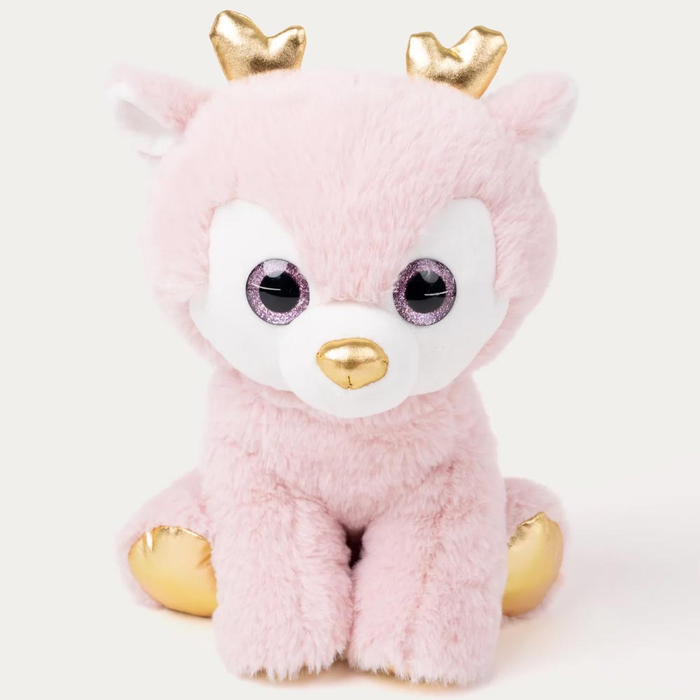 Teddykompaniet Gosedjur Rådjur Ronja Rosa 25cm