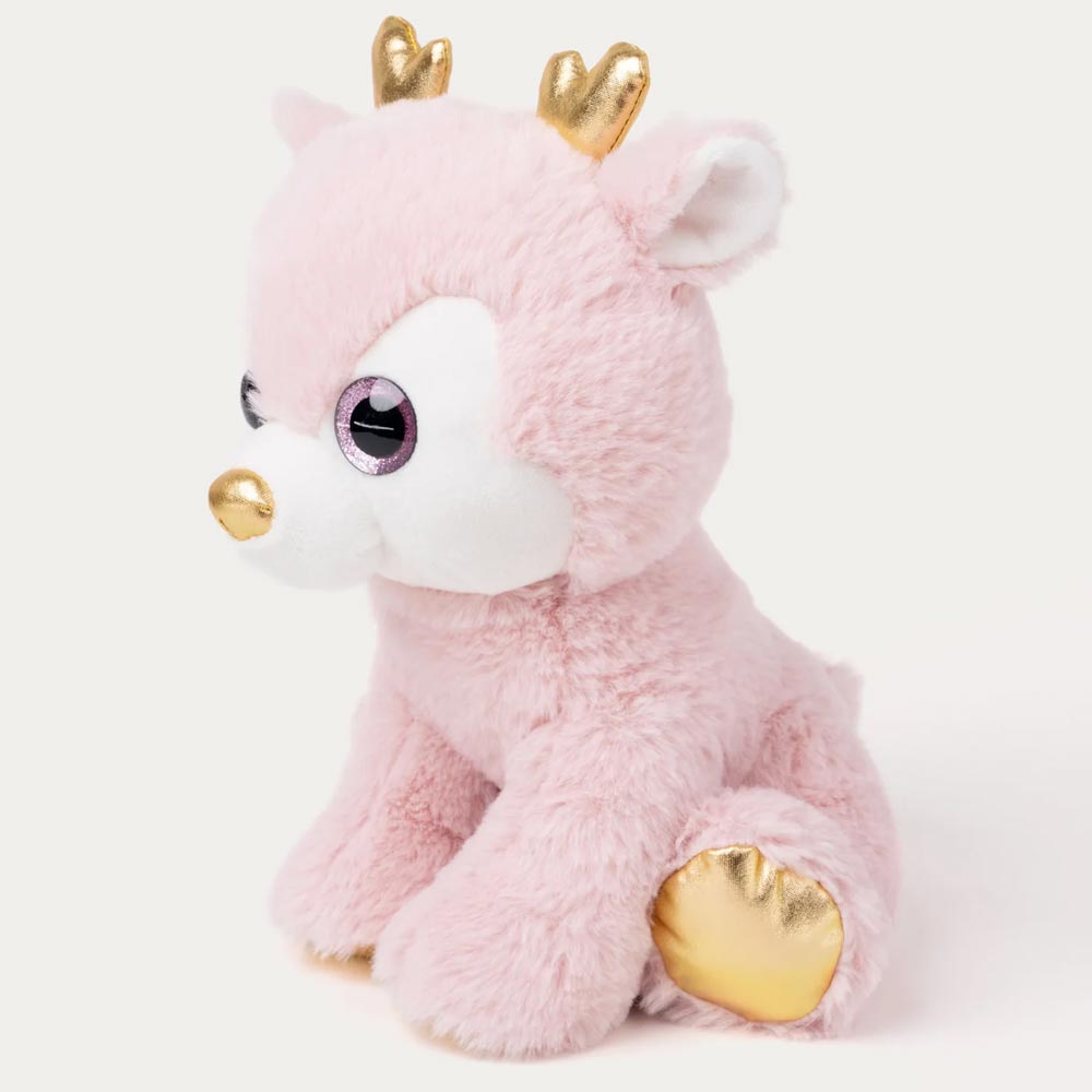 Teddykompaniet Gosedjur Rådjur Ronja Rosa 25cm