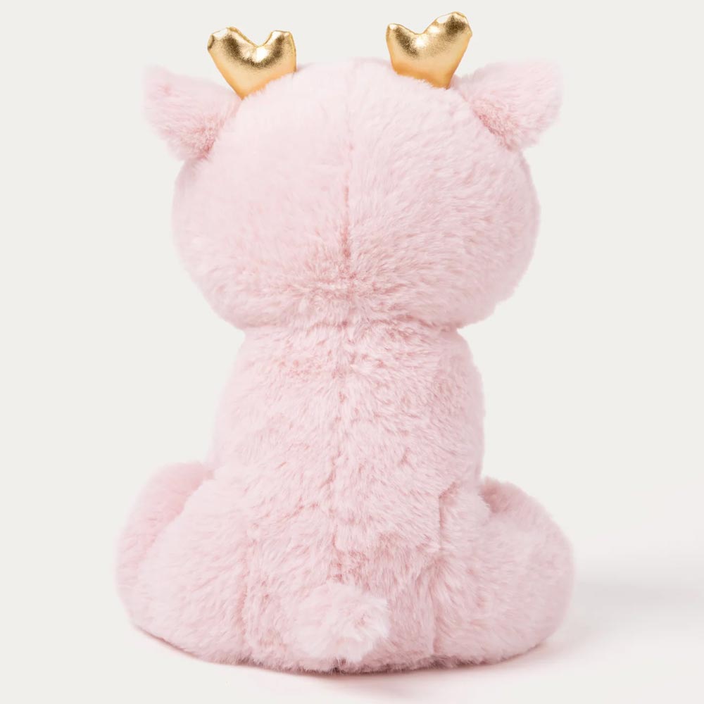 Teddykompaniet Gosedjur Rådjur Ronja Rosa 25cm