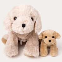 Thumbnail for Teddykompaniet Gosedjur Hunden Tess med valp 30cm