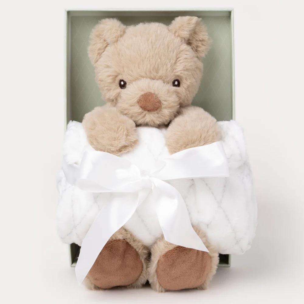 Teddykompaniet Presentlåda Sven med filt