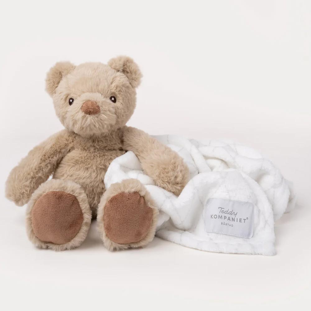 Teddykompaniet Presentlåda Sven med filt