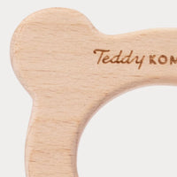 Thumbnail for Teddykompaniet Bitring i silikon & trä Dimrosa