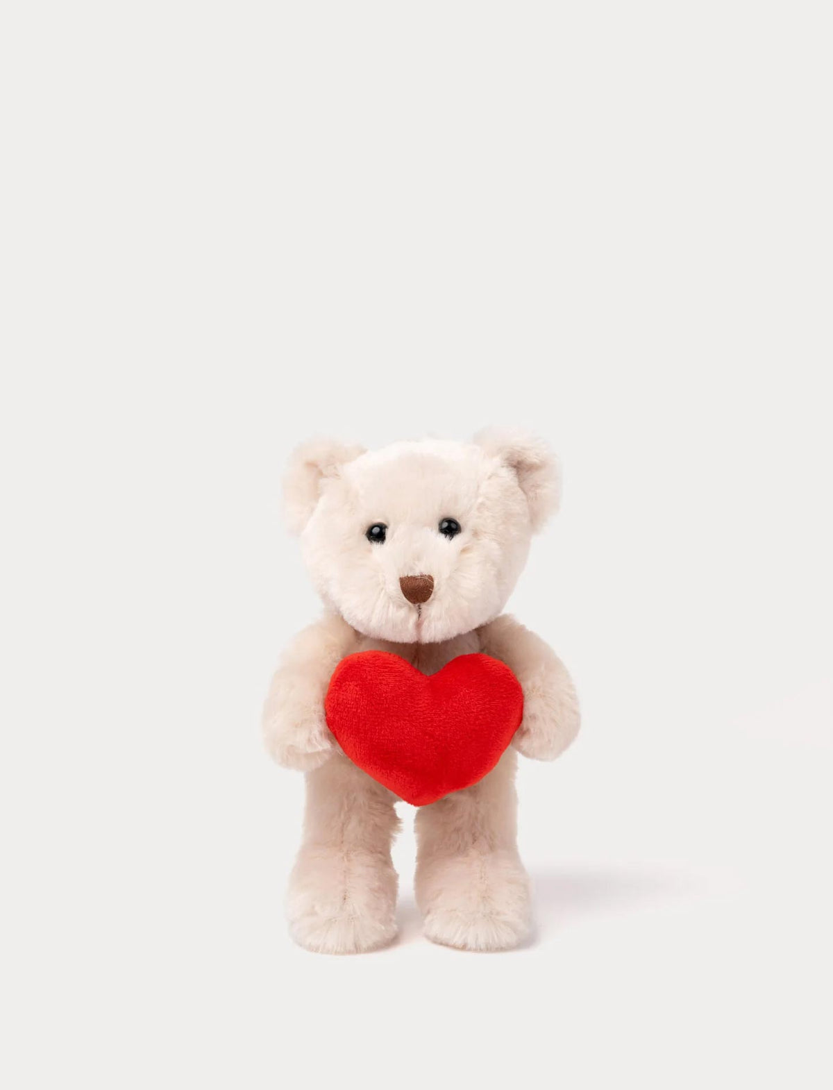Teddykompaniet Gosedjur Nalle med hjärta Theo Beige 20cm