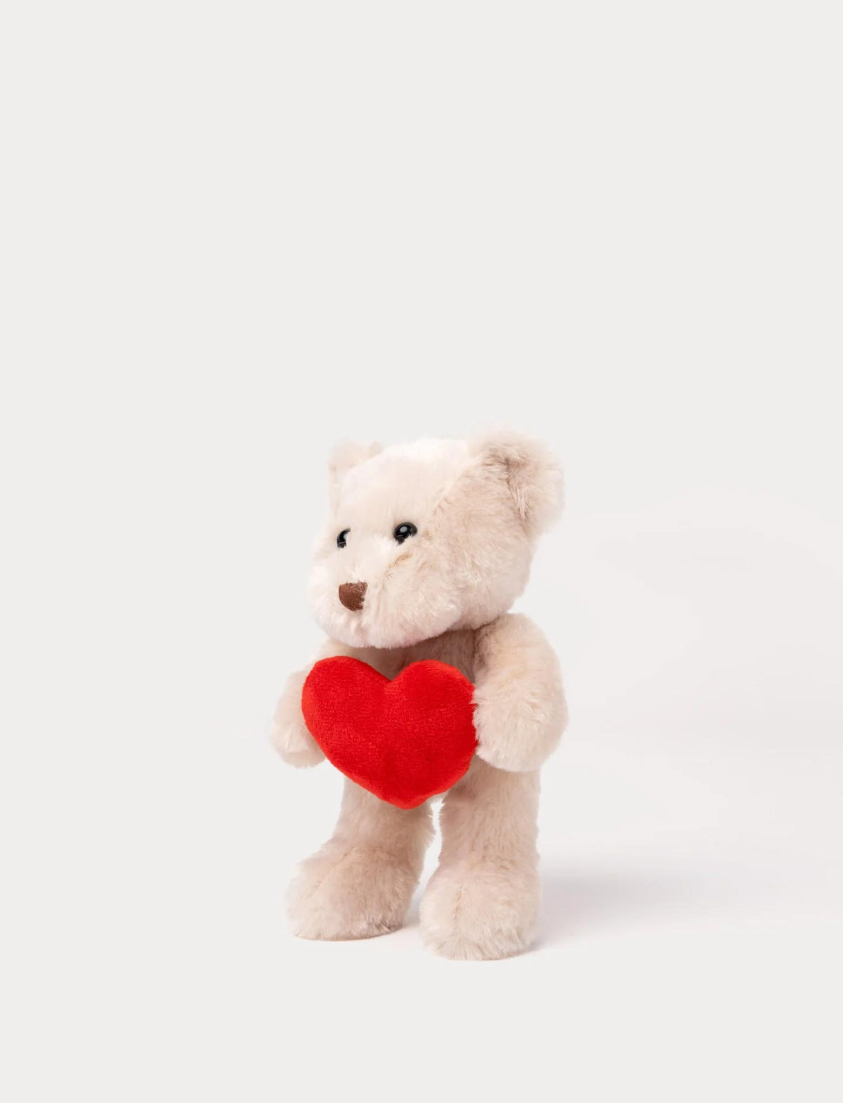 Teddykompaniet Gosedjur Nalle med hjärta Theo Beige 20cm