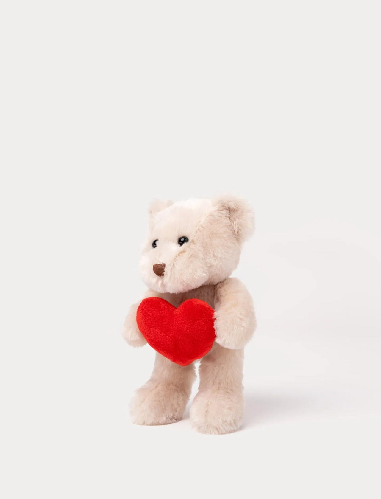 Teddykompaniet Gosedjur Nalle med hjärta Theo Beige 20cm