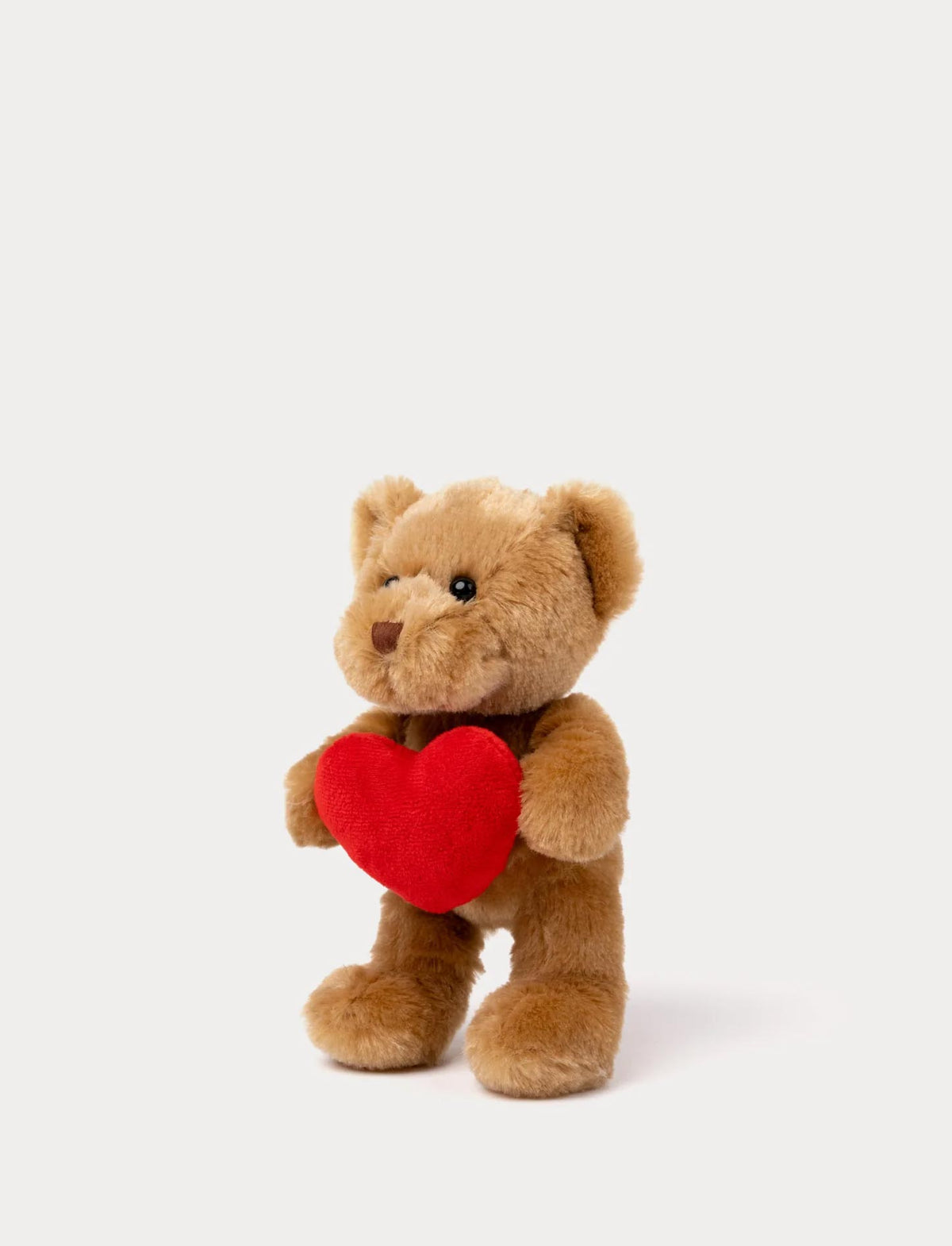 Teddykompaniet Gosedjur Nalle med hjärta Theo Brun 20cm