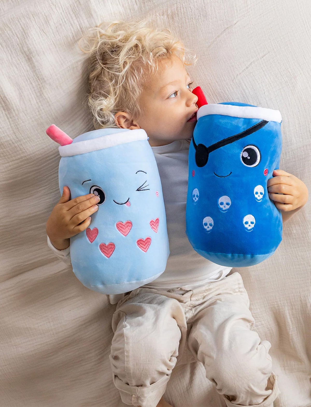 Teddykompaniet Gosedjur Kramis Bubble Tea Turkos 30cm