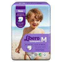 Thumbnail for Libero Badblöjor Medium, 10-16kg (12st/förp)