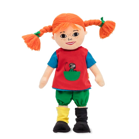 Pippi Taldocka med 6 olika språk 40cm