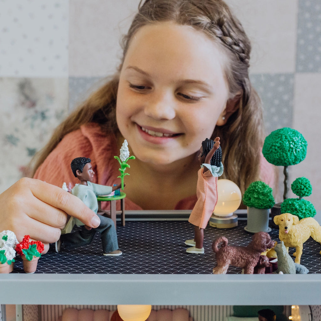 Lundby Dukkehusmøbler Blomstersæt
