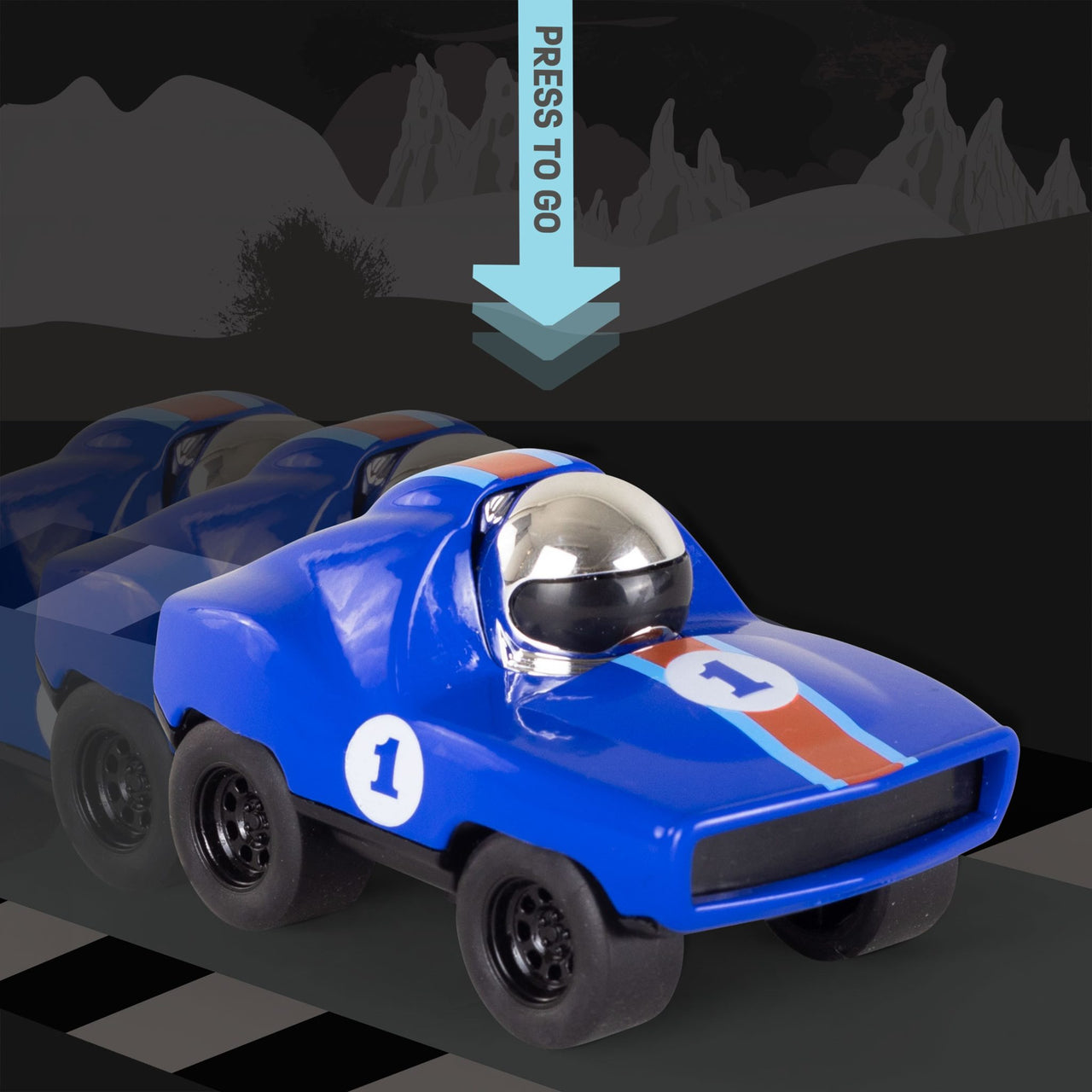 Tiger Tribe Leksaksbil Presto Racers – Jet Blue