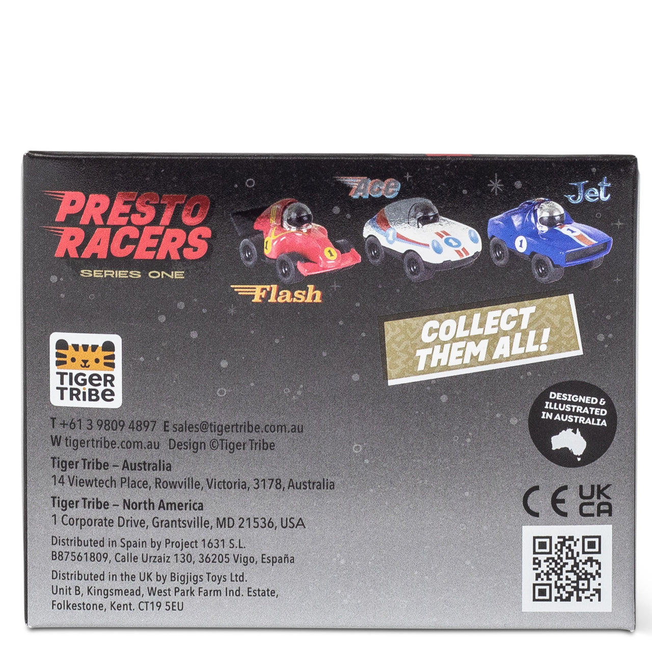 Tiger Tribe Leksaksbil Presto Racers – Flash Red