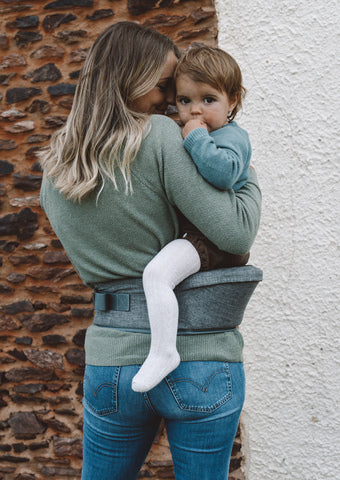 Hippychick Hipseat Denim Grey