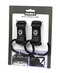 Thumbnail for Dooky Buggy Barnvagnskrok Svart Large (2-pack)
