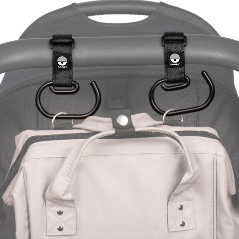 Dooky Buggy Barnvagnskrok Svart Large (2-pack)