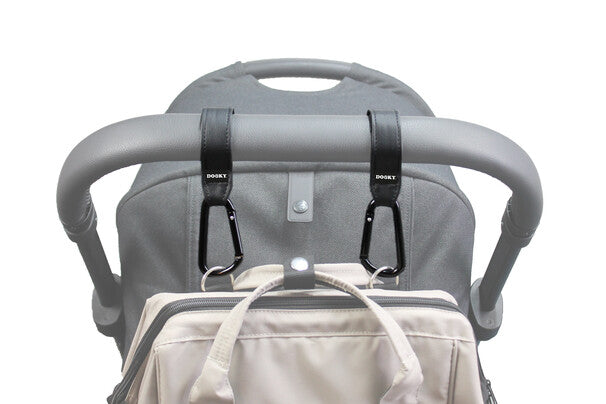 Dooky Buggy Barnvagnskrok Svart Small (2-pack)