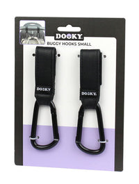 Thumbnail for Dooky Buggy Barnvagnskrok Svart Small (2-pack)