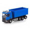 Emek Lastbil med kroghejs Scania Blå 1:25