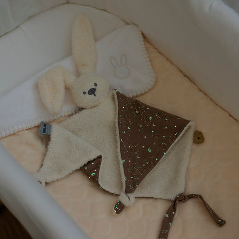 Nattou Snutte Lapidou Teddy Stor Benvit