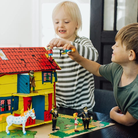 Pippi Figursæt Pippi & Lille Gubben