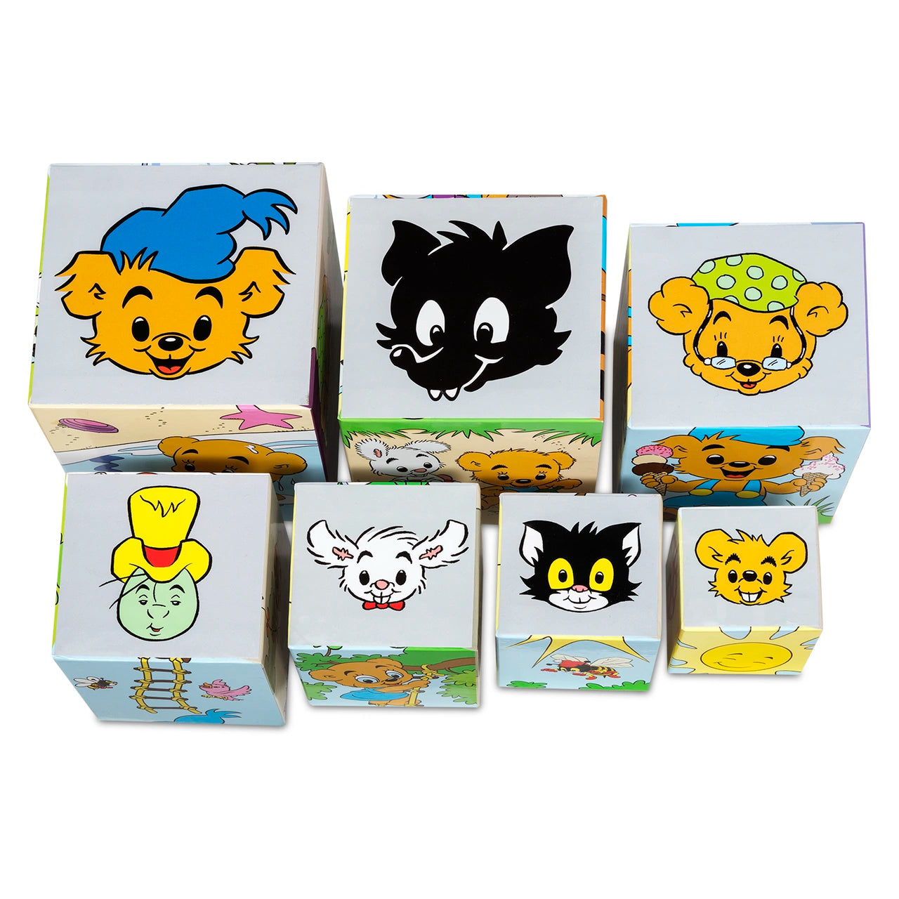 Bamse Stapelklossar Årstider (7 delar)