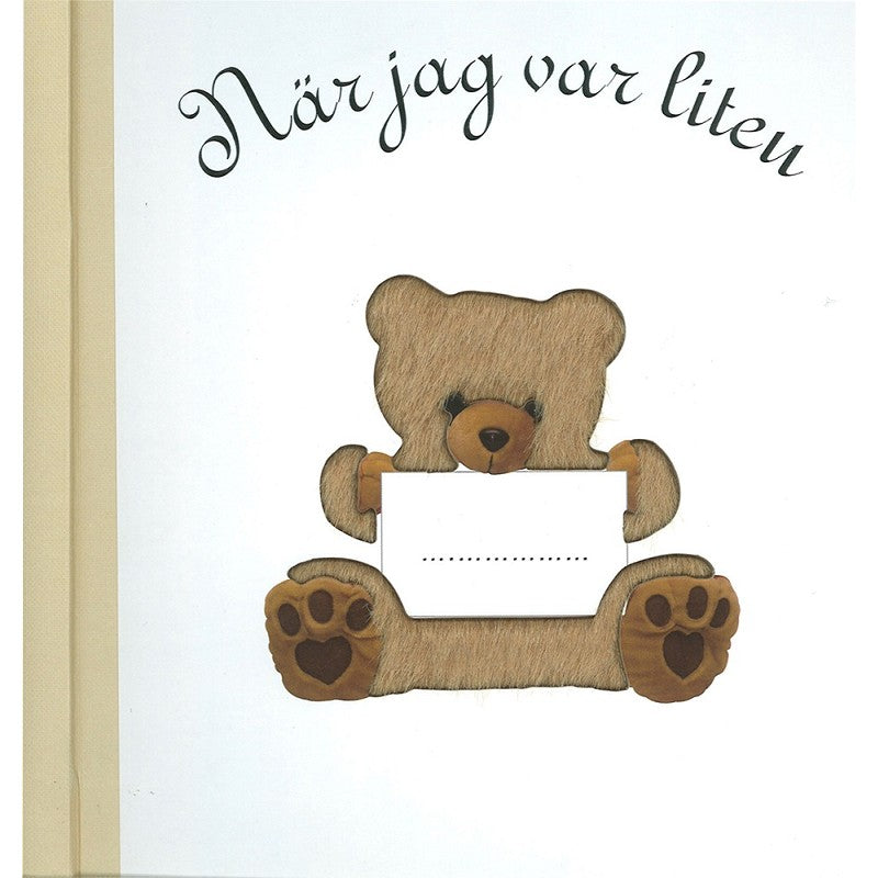 Teddykompaniet Babyalbum När jag var Liten Nalle
