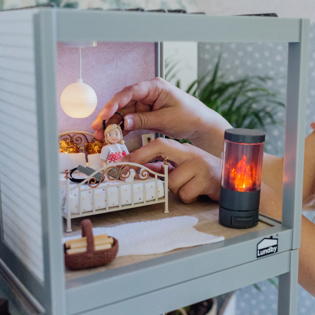 Lundby dukkehusmøbler messeseng