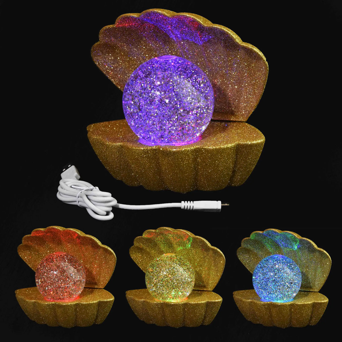 Robetoys Snäcklampa med Glitterboll – bild 2