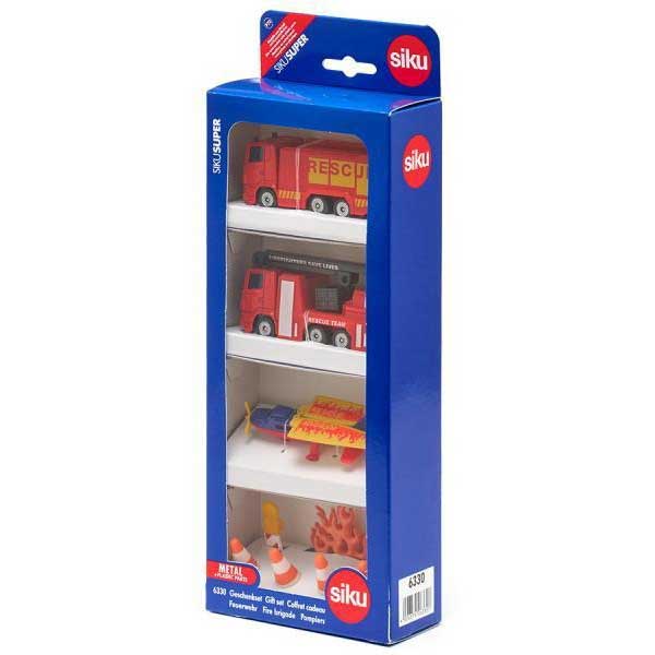 SIKU Presentset Brandbilar med tillbehör