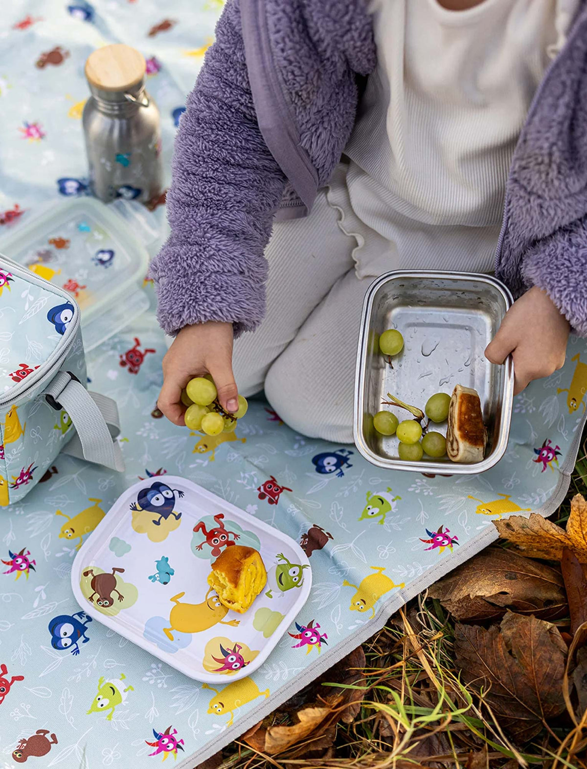 Babblarna Lunchset i rostfritt stål