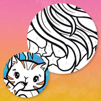 Thumbnail for Tiger Tribe Målarset med 10 tuschpennor Unicorn Dreaming
