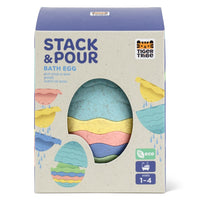 Thumbnail for Tiger Tribe Badleksak Stack & Pour Bath Egg