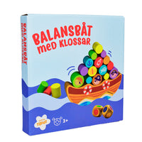 Thumbnail for Toys By Tildas Stapelleksak Balansbåt med klossar
