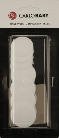 Carlo Baby Hörnskydd Vit, 4-pack