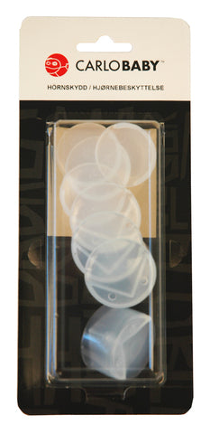 Carlo Baby Hörnskydd Transparent, 4-pack