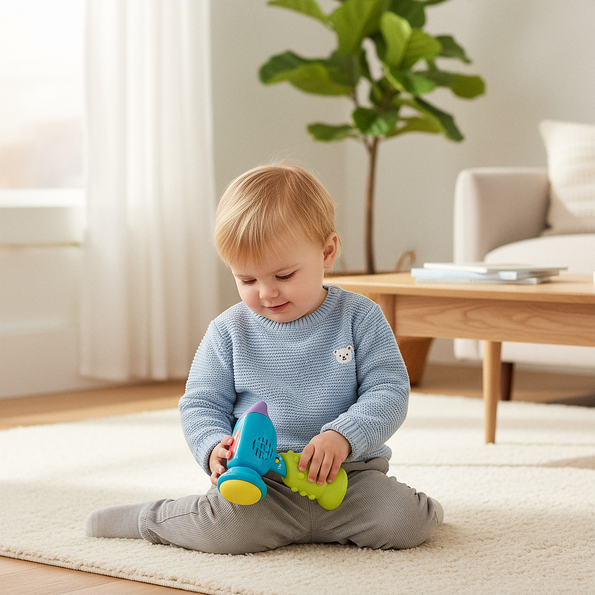 Playgro hammer med sjove lyde +12m