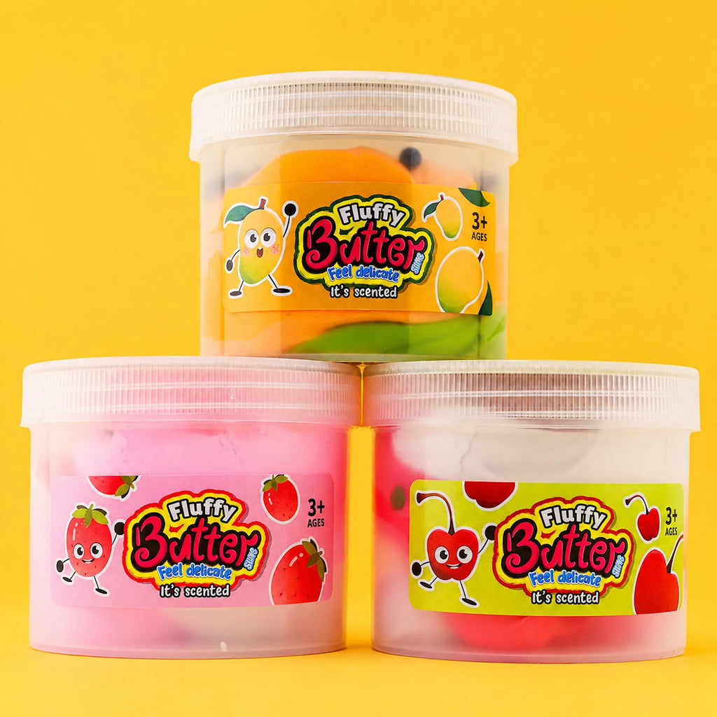 Robetoys Butter Slime med Fruktdoft (73 g) – bild 2