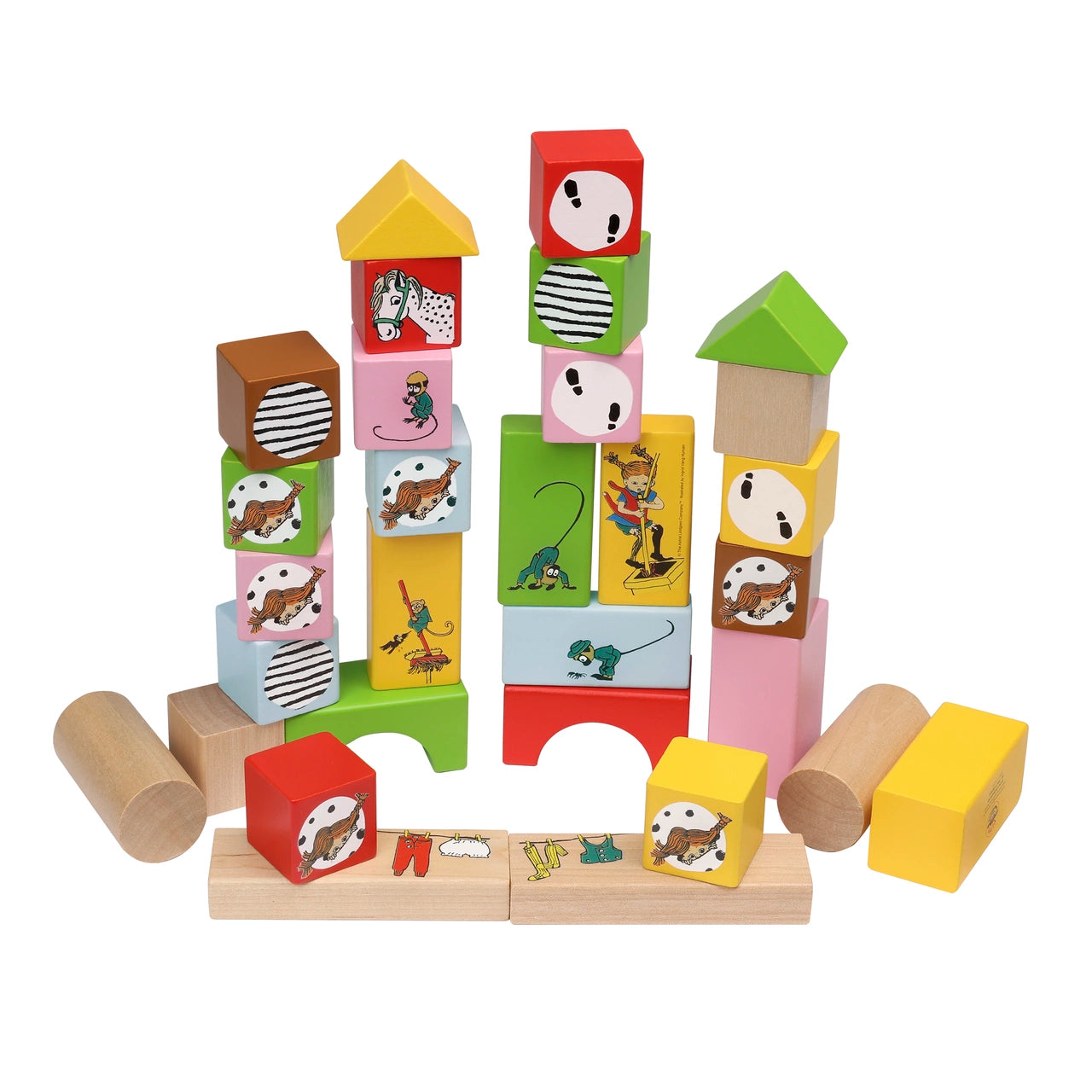 Pippi Byggklossar (30 delar)