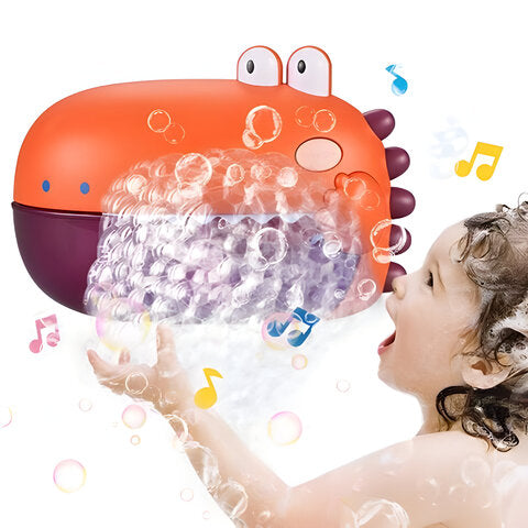 Carlo Baby Bubbeldinosaurie med musik +36m Röd