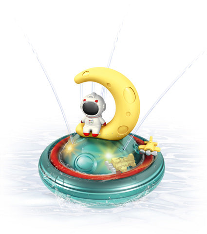Carlo Baby Vattensprutande Astronaut med ljus +12m