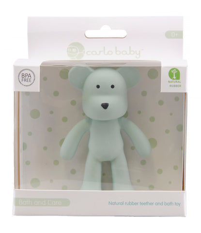 Carlo Baby Bit/badleksak Björnen Boo Grön